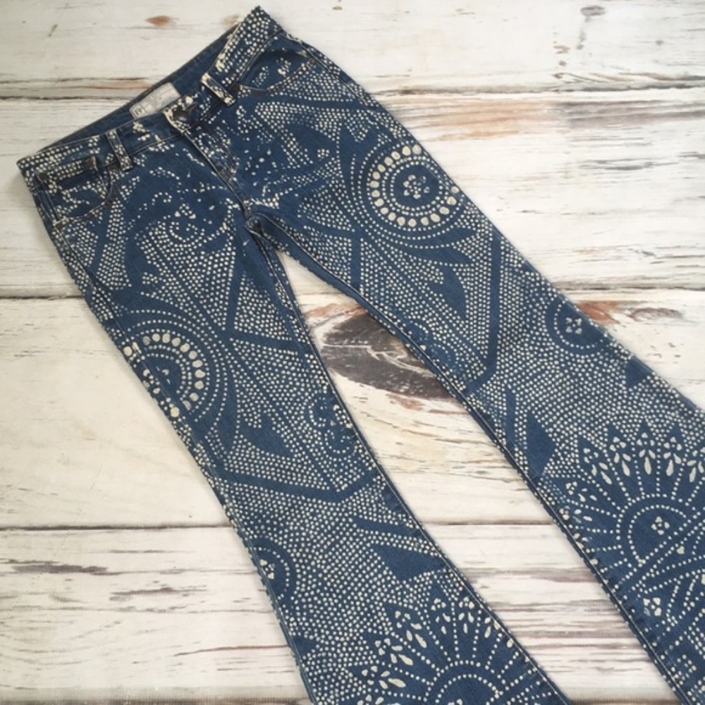 Free People Mantra Bali Ultra Flare Jeans 24